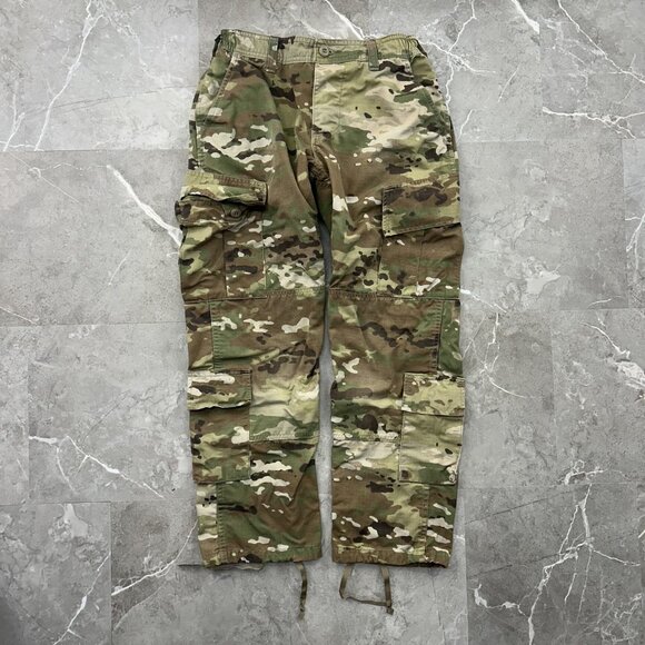 Army Combat Uniform Pants Womens 28 Short Multicam Camo Cargo Ripstop Military - Picture 1 of 12